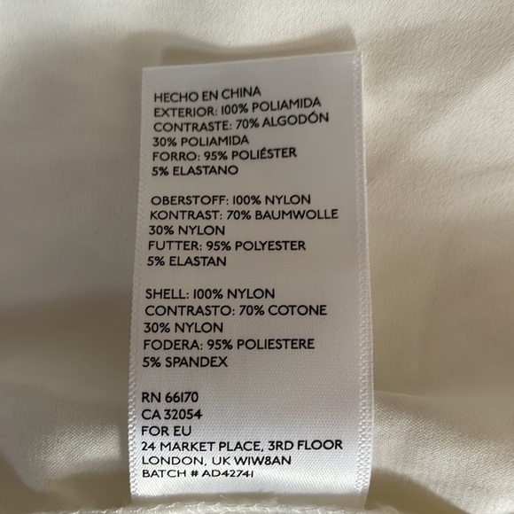 Kimchi Blue White Lace Dress With open back - Picture 7 of 8